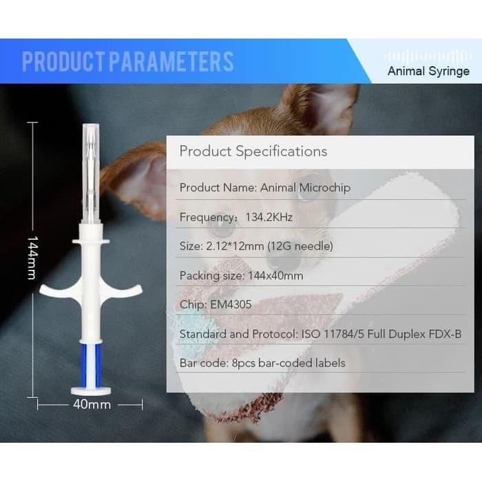 Jual mini microchip ikan arwana Arowana dan suntikan microchip 2.12 x ...