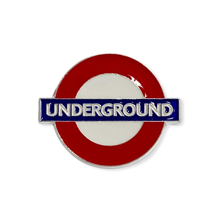 Gambar W! Accessories Pin Enamel London Series 64456701 - Underground dari W Accessories by Scoop undefined Tokopedia
