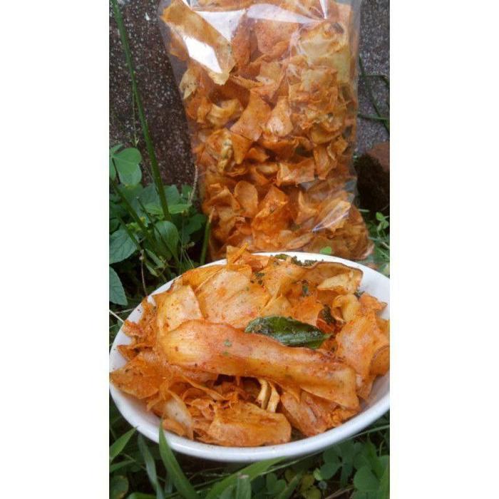Gambar Keripik Setan Kripset Pedas sukabumi kripik - Pedas D.Jeruk, 250gr dari Chaku_NEW undefined Tokopedia