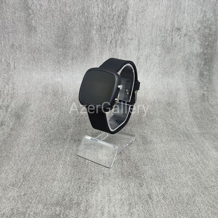 Gambar JAM TANGAN LED DIGITAL WATCH OVAL - HITAM FULL dari Azer Gallery undefined Tokopedia