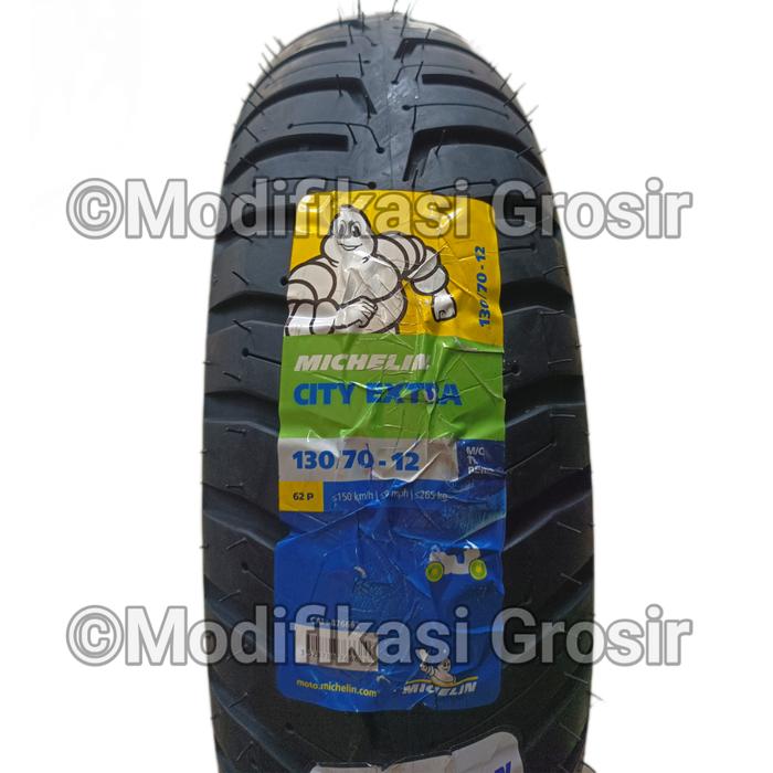 Gambar BAN MICHELIN CITY EXTRA 120 130 RING 12 VESPA SCOOPY - 130/70 12 dari Modifikasi Grosirr undefined Tokopedia
