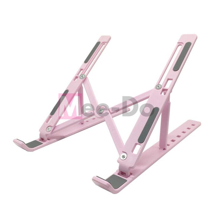 Gambar Mee Do Stand Laptop Dudukan Laptop Portable Adjustable - PINK-PP dari Mee Do undefined Tokopedia