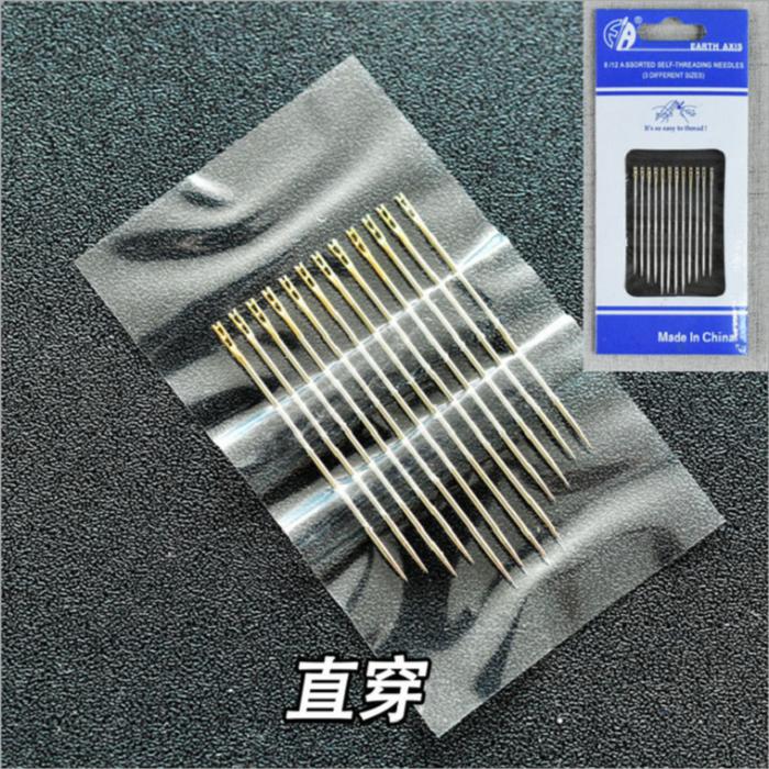Gambar Jarum Jahit Tangan Praktis Pintar Jarum Benang Jahit Baju 12 Pcs - model atas dari Better868 undefined Tokopedia