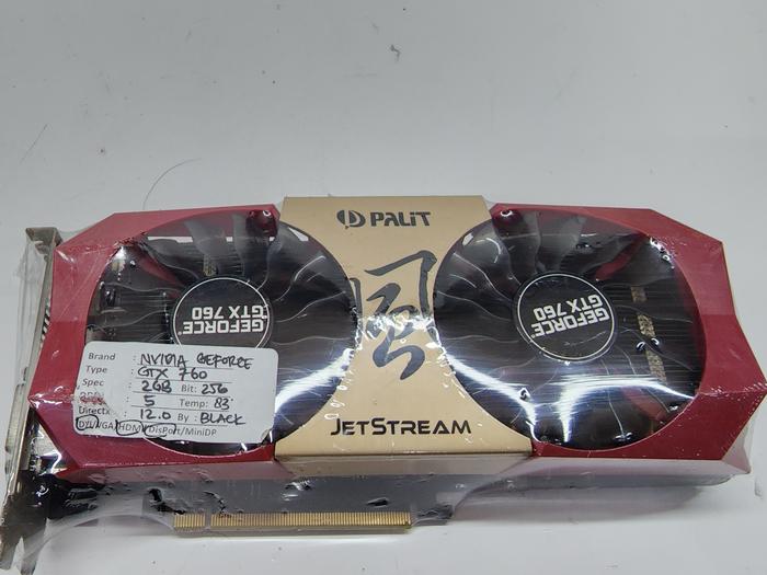 ★★PALIT-「Geforce GTX760」 2Gb/ GDDR5/256b/動作品 ★★ Palit GTX 760 JetStream 2 GB Review - Packaging \u0026 Contents