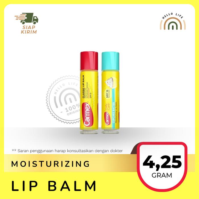 Gambar CARMEX LIP BALM - MEDICATED 7,5GR dari Hello Life Store undefined 5 Tokopedia