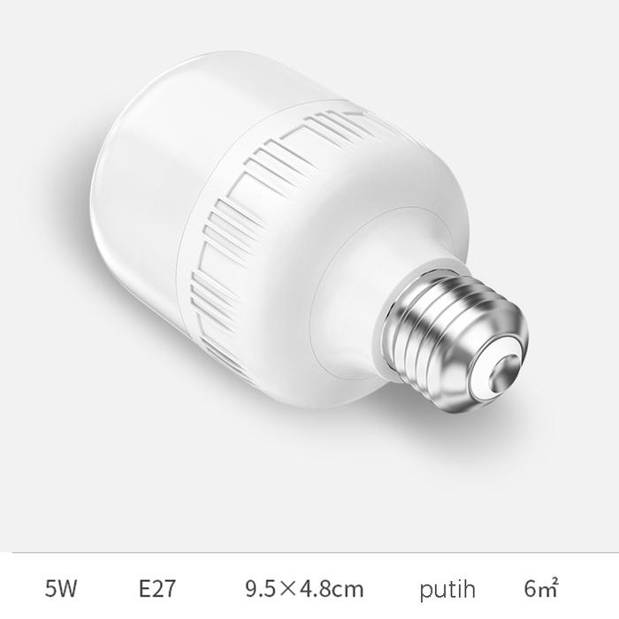 Gambar lampu led E27 5w 10w 15w 20w 30w 40w terang putih murah berkualitas - 5W dari Firefly Elektronik undefined Tokopedia
