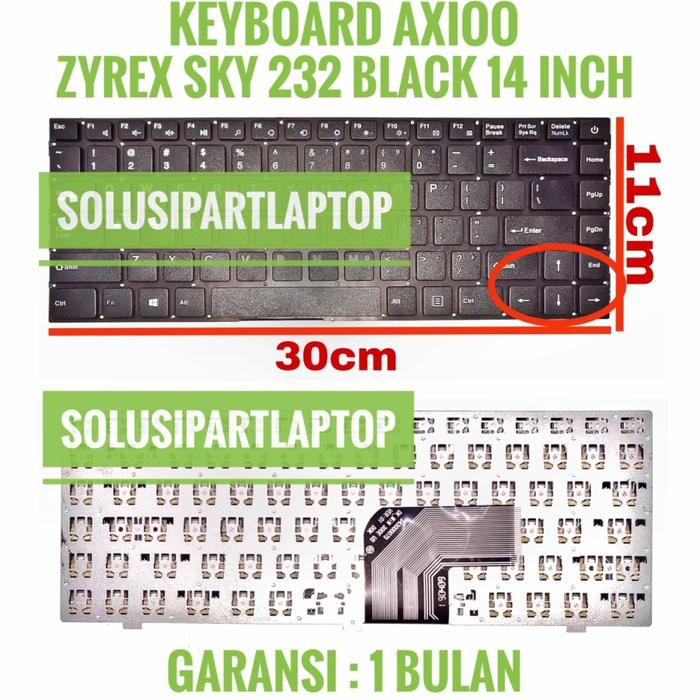 Gambar KEYBOARD ZYREX SKY 232 MINI - SKY 232 14INC dari SOLUSIPARTLAPTOP undefined Tokopedia