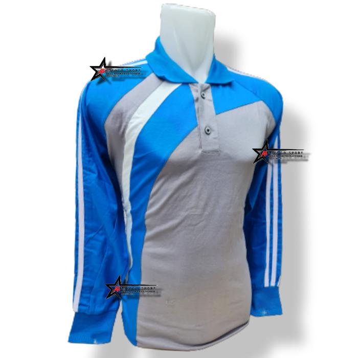 Gambar baju senam | seragam olahraga | kaos olahraga | baju olahraga - abu turkis, XXL dari J&A sport undefined Tokopedia