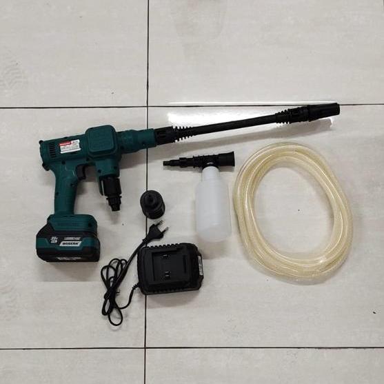 Gambar Jet cleaner Cas cordless Modern M70 mesin cuci mobil baterai 20V - modern M70 20V dari tokoteknikpastimurah undefined Tokopedia