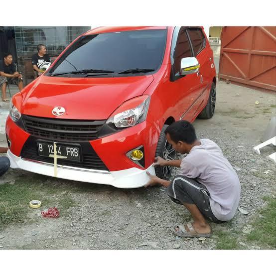 Gambar BODYKIT DEPAN AGYA TRD(Hanya depan saja) dari variasijayafiberglass undefined Tokopedia