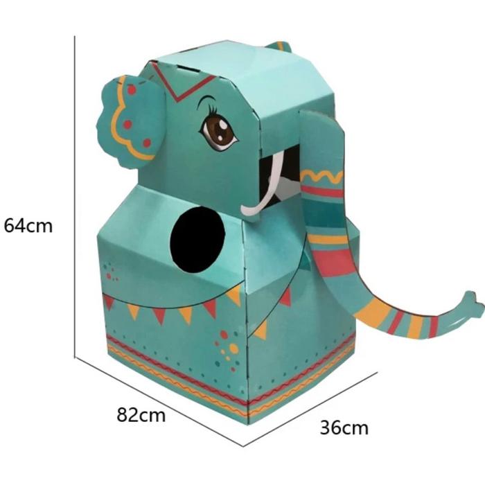 Gambar Lilbio diy board costume - diy kostum anak - prakarya anak - Elephant dari Lilbil Toys 2 undefined Tokopedia