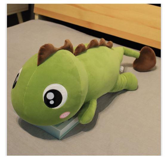 Gambar boneka doll dinosaurus dino mainan anak besar jumbo lucu hadiah birth - GreenBrown40cm dari Homvie undefined Tokopedia