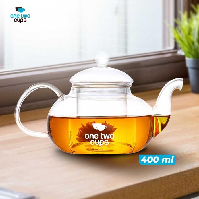 Gambar Teapot Maker Teko Teh Air Panas Kaca Dengan Tutup Kayu Anti Panas - Teko 400ml dari RUMAH PERKAKAS 47 undefined Tokopedia
