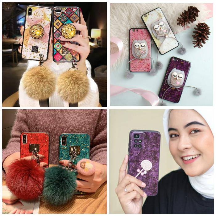 Jual Crystal Glass Case Samsung Galaxy S21 S21 Plus S21 Ultra