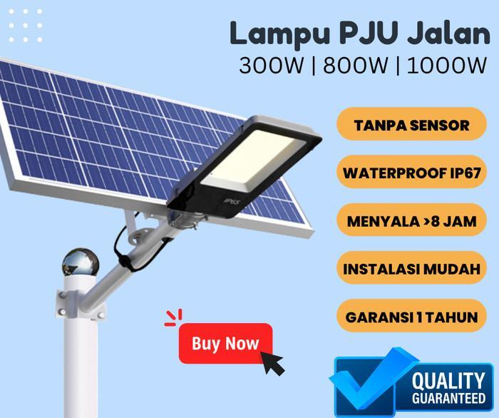 Gambar Solarin Lampu Jalan Pju Lampu Solar Jalan Tenaga Matahari Bergaransi - 300W dari darnell73store undefined Tokopedia