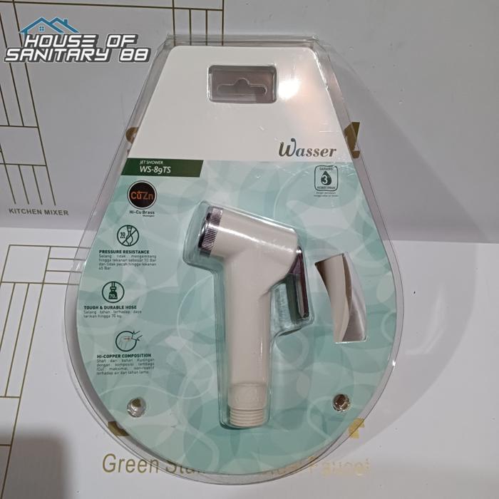 Gambar Jet shower Wasser WS-89TS +selang original Toilet Spray Bidet ws 89 Ts - ivory dari House of sanitary88 undefined Tokopedia