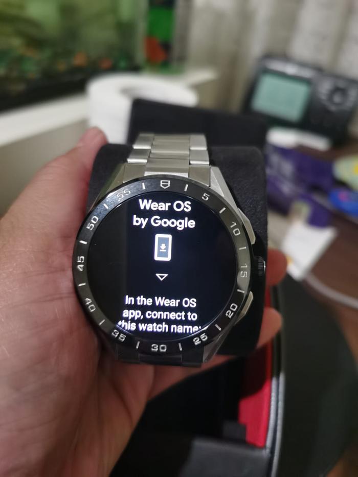 Gambar Original Tag Heuer Connected 45 Generation 3 SBG8A110 Rantai dari Militri Watch undefined Tokopedia