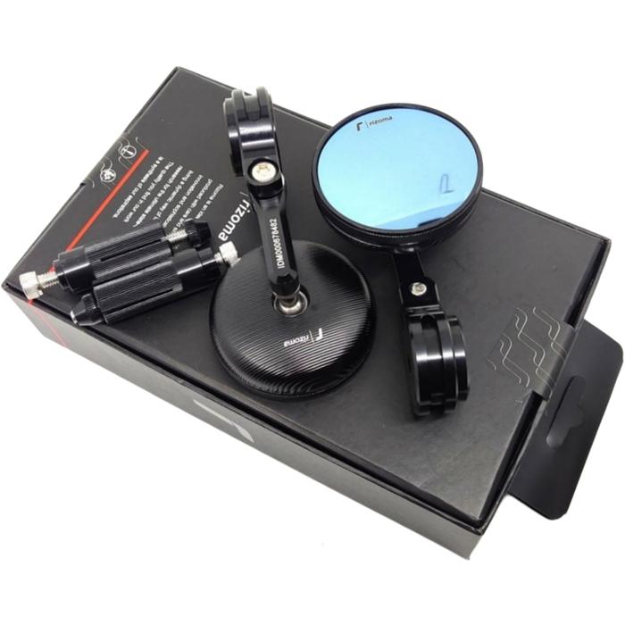 Gambar Spion Jalu Rizoma Puig Full CNC Universal - Black dari Legend Motor Shop Id undefined Tokopedia