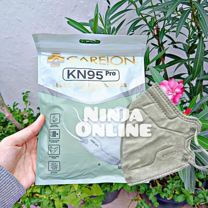 Gambar Masker KN95 Mouson Pro Isi 10pcs Masker KN 95 Mouson Pro Disposable Fa - MATCHA dari PESTA COD undefined Tokopedia