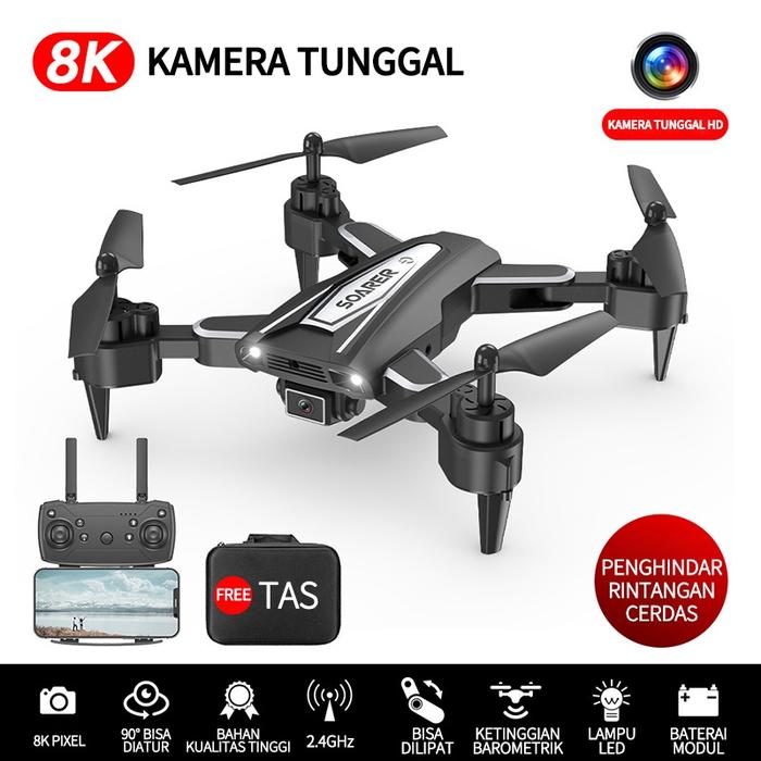Gambar MIIGO- Drone E99 K3 PRO Mini Drone 4-8 K HD Dual kamera WIFI FPV - Satu Kamera-8K dari MIIGO Flagship Store undefined Tokopedia