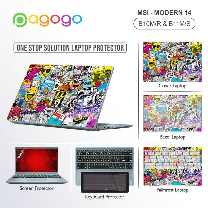 Gambar Skin Keyboard Protector Msi Modern 14 A10R A10RB B10M B10MW Cooskin - Modern 14 B10MW, Keyboard Clear dari Pagogo Store undefined Tokopedia