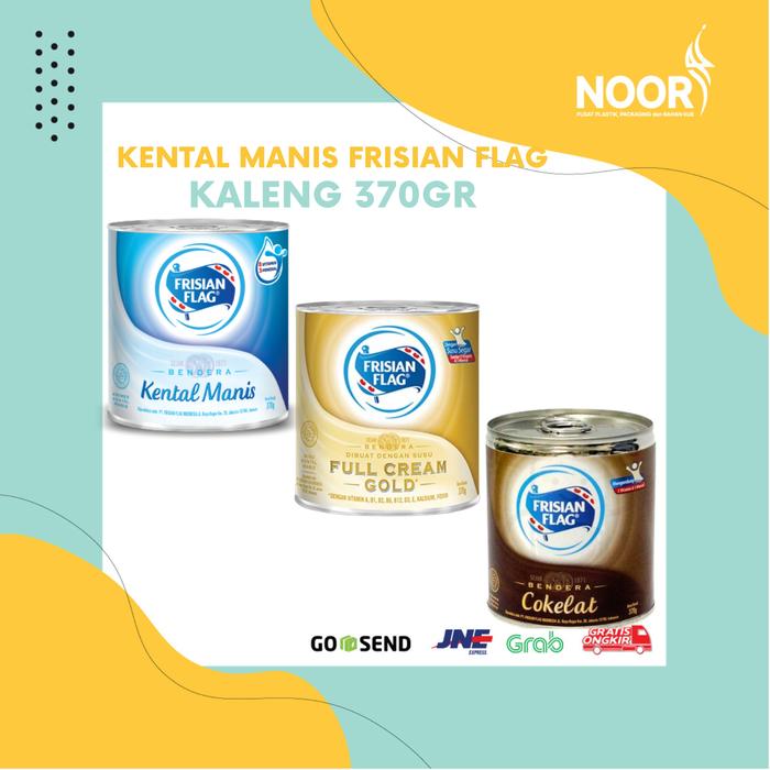 Gambar Frisian Flag Kental Manis Putih Cokelat Gold 370 gram - PUTIH dari Noor Plastik undefined Tokopedia