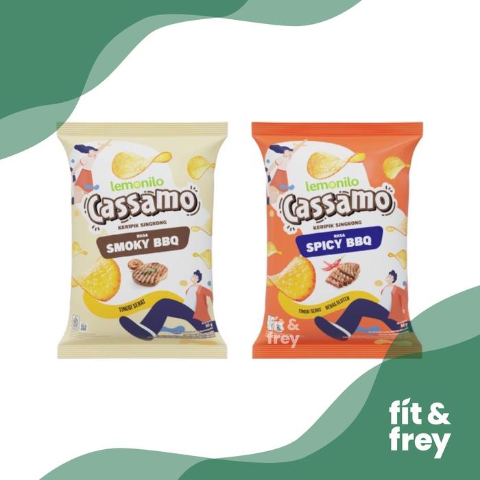 Gambar LEMONILO Cassamo 50g - Keripik Singkong - Snack Diet Sehat No Msg - Spicy Bbq dari Fit & Frey undefined Tokopedia