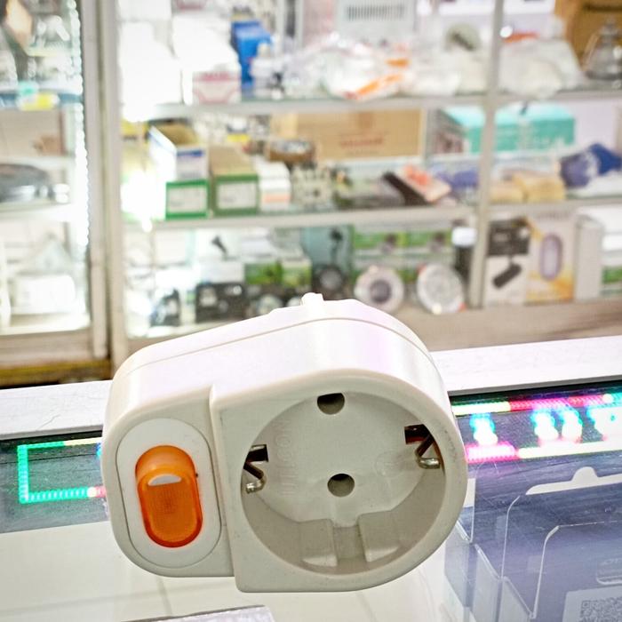 Jual Steker Stopkontak Stop Kontak Arde Soket + Saklar Switch On Off ...