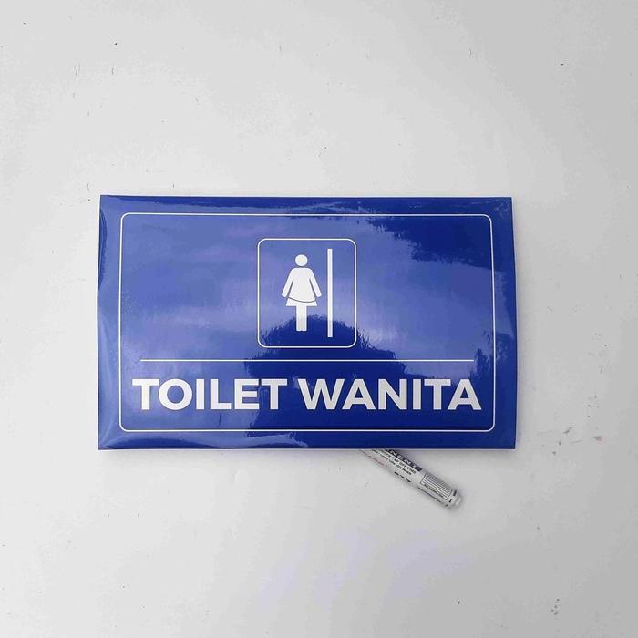 Gambar Sticker Toilet, Sticker Label Toilet, Sticker Nama Ruang, Stiker - 6 dari Topst. undefined Tokopedia