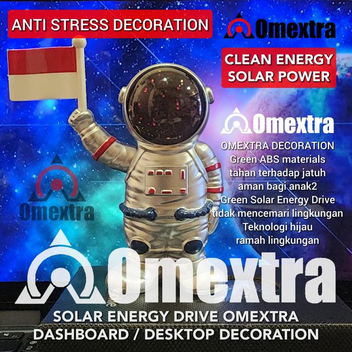 Gambar Astronot Solar Power Omextra Dashboard Decoration Pajangan Mobil Cover - Silver dari OMEXTRA Kota Administrasi Jakarta Barat Tokopedia