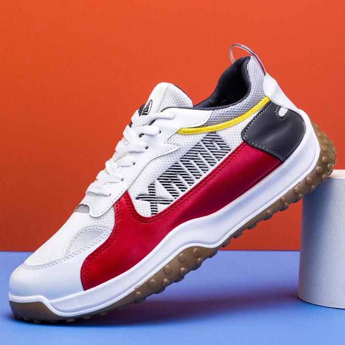 Gambar Sepatu Sneakers Pria Original Fashion Casual Sport Korean Style A6 - KJ IRVIN Putih, 40 dari Hipzo Official undefined Tokopedia