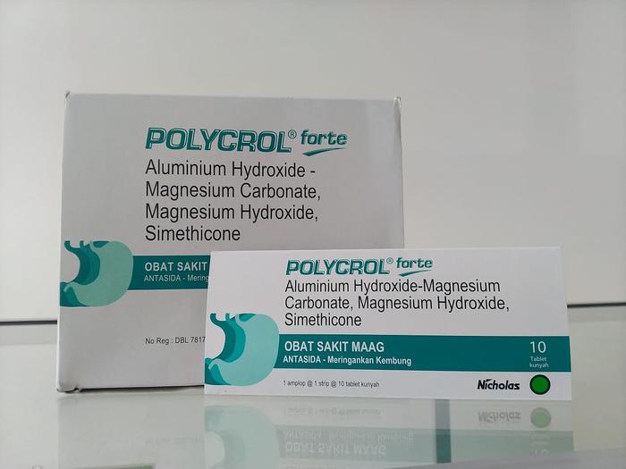 Gambar Polycrol Forte 10 Tablet dari apotek glory farma undefined Tokopedia