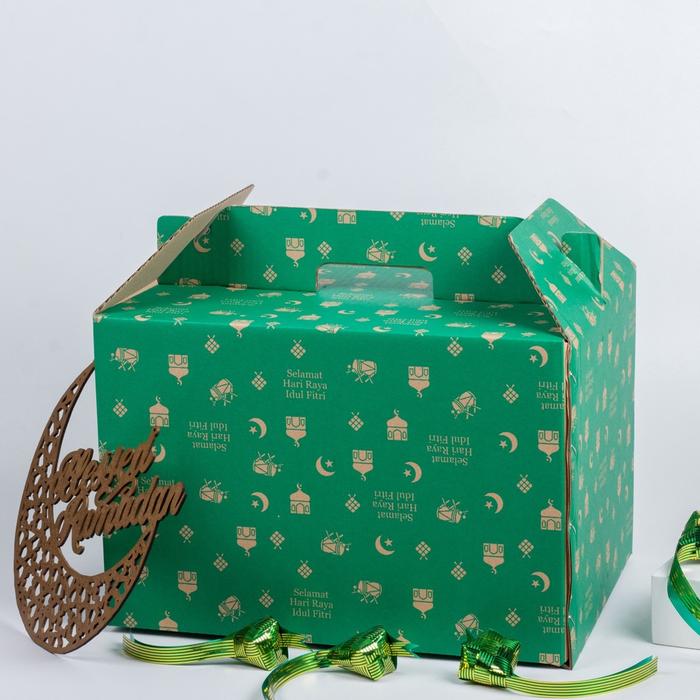Gambar Dus Jinjing Tenteng Cut Die Kardus Box Tas Packaging 34x26,5x23,5 cm - lebaran 1 dari Unggul Jaya Box undefined Tokopedia