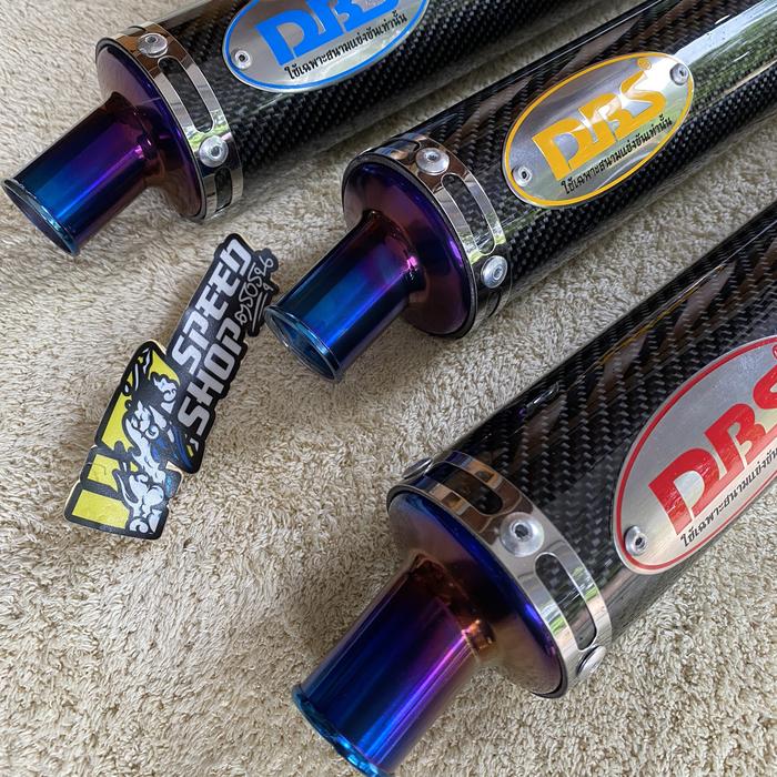 Gambar Silencer dbs dangbangsai carbon titanium for ninja rxking satria2tak - Kuning dari wp speedshop undefined Tokopedia