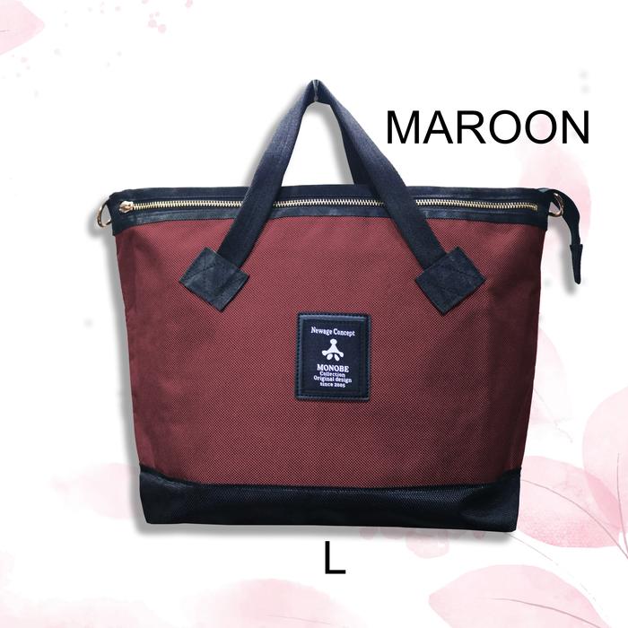 Gambar HARGA SPESIAL Tas Selempang Cewek / Cowok - PR MAROON dari MOJI Shop undefined Tokopedia