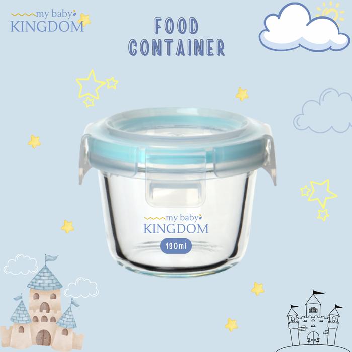 Gambar My Baby Kingdom Glass Container - 130 ml dari MY BABY KINGDOM undefined Tokopedia
