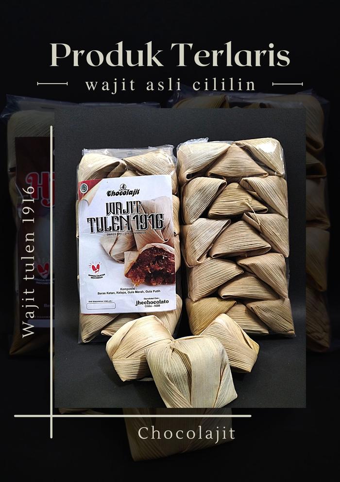 Gambar makanan khas cililin wajit / wajik oleh oleh bandung - original dari WAJIT TULEN 1916 undefined Tokopedia