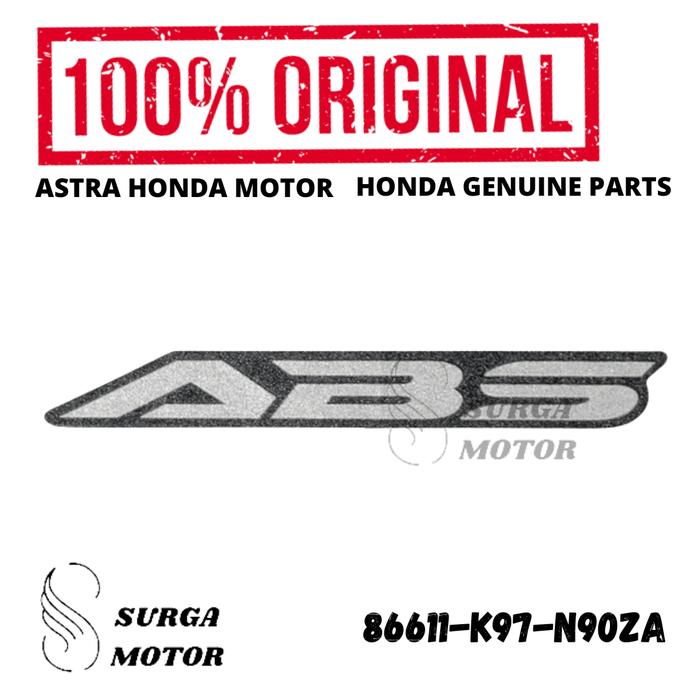 Gambar Stiker Sticker Logo Mark Tulisan tempelan ABS Type 2 Honda PCX 160 ori dari Surga Mall_NEW undefined Tokopedia