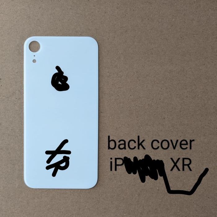 Gambar Back Door - Back Glass kompatibel iPhone XR - Putih dari ENESRA undefined Tokopedia