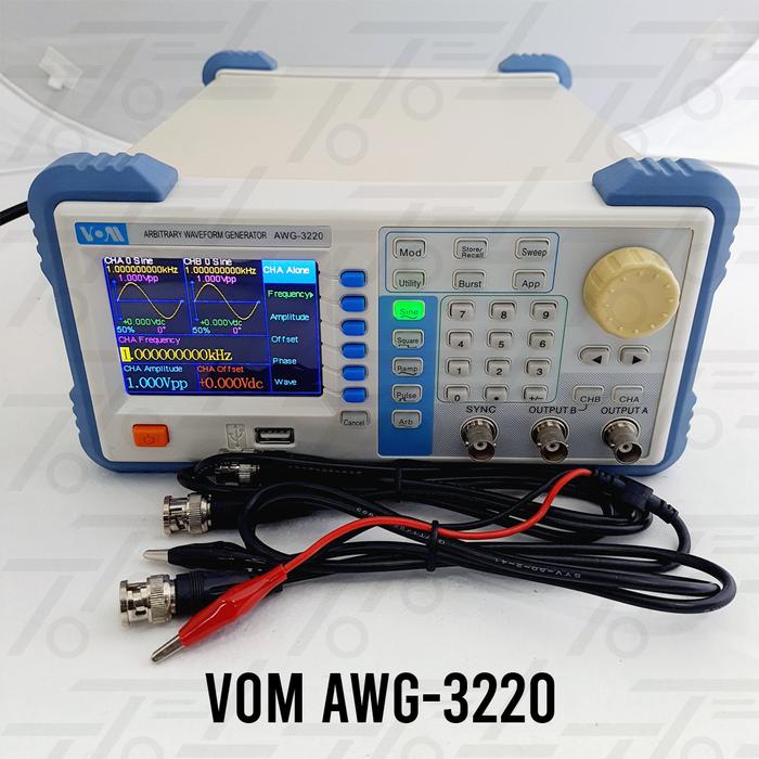 Gambar VOM AWG-3220 Digital Function Generator 20 MHz / Waveform Generator dari ToToel undefined Tokopedia