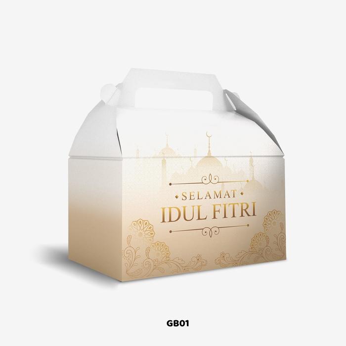 Gambar 221111 Gable Box Edisi Lebaran - Ukuran 22x11x11 cm - GB01 dari Custoomin undefined Tokopedia