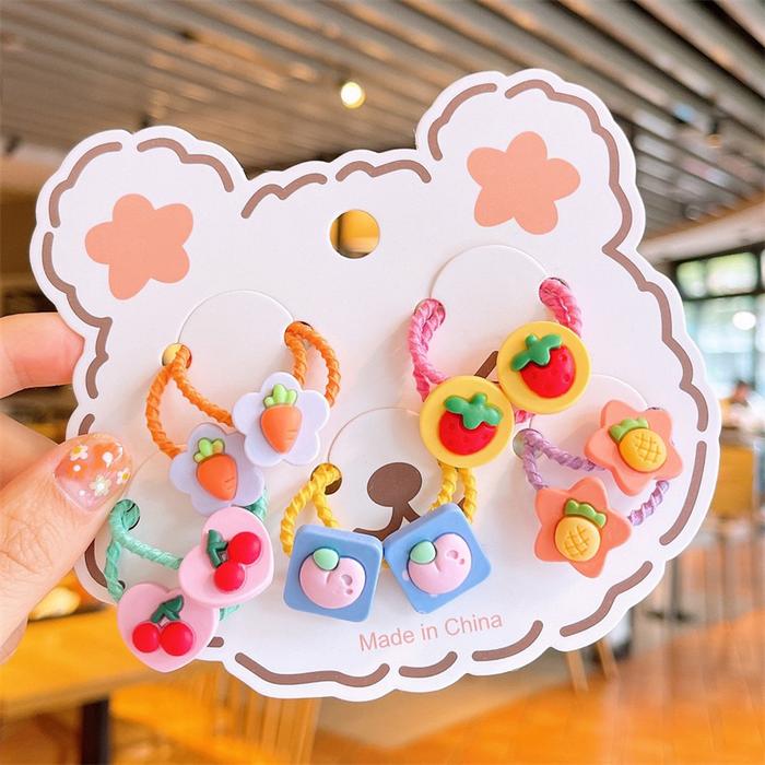 Gambar 10 SET IKAT RAMBUT HAIRBAND ANAK KARAKTER LUCU AESTHETIC - C dari BORNE0olshop undefined Tokopedia