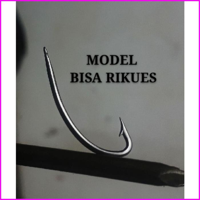 Gambar pancing urek belut sawah kolam empang kail belut urekan model parang - kail saja anti, ukuran l dari rikaandinishop undefined Tokopedia