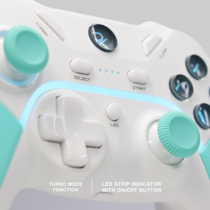 Gambar Rexus Daxa Asteria AX1 Wireless Gamepad Joystick - White Mint dari ExpressIndo Store undefined Tokopedia