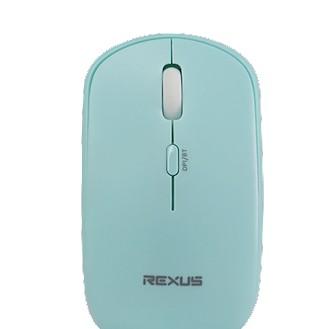 Gambar Rexus QB100 Wireless Mouse Dual Connection Bluetooth + Dongle 2.4 GHz - mint dari KLIK & GO undefined Tokopedia
