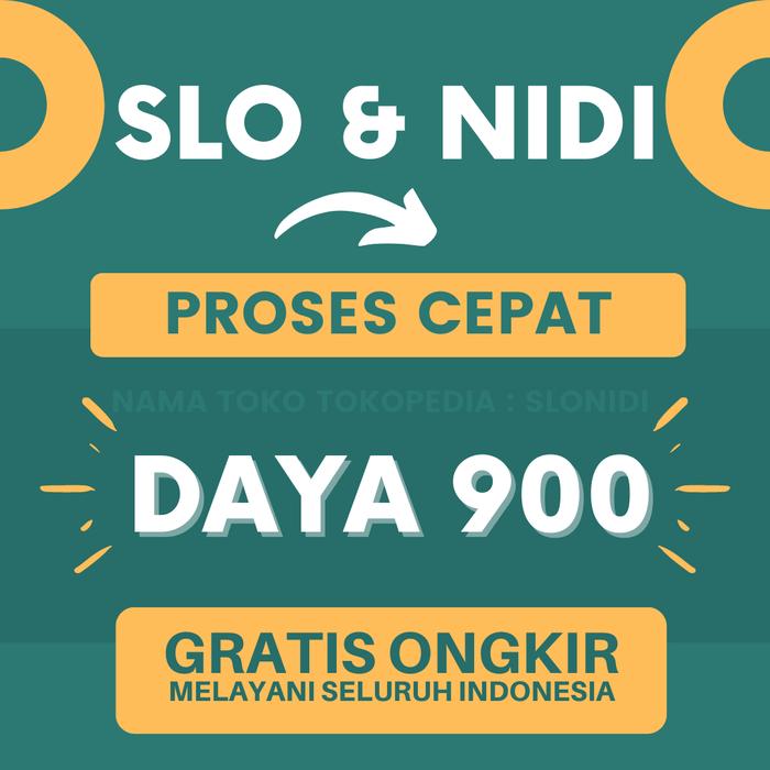 Gambar SLO NIDI DAYA 1300 SATU PAKET UNTUK DAFTAR KWH METERAN LISTRIK PLN - DAYA 900 dari SLONIDI undefined Tokopedia