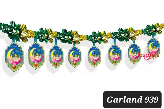 Gambar GANTUNGAN RUMBAI SLINGER IDUL FITRI BANNER IDUL FITRI HIASAN LEBARAN - Garland 939 dari Jaspart undefined Tokopedia