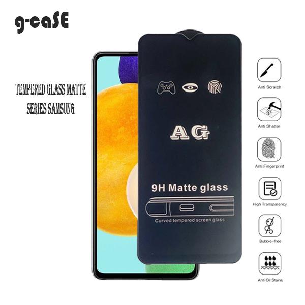 G-Case To Tempered matte glass SAMSUNG M11 M20 M21 M32 M30S M50 M51 anti  minyak SAM M11