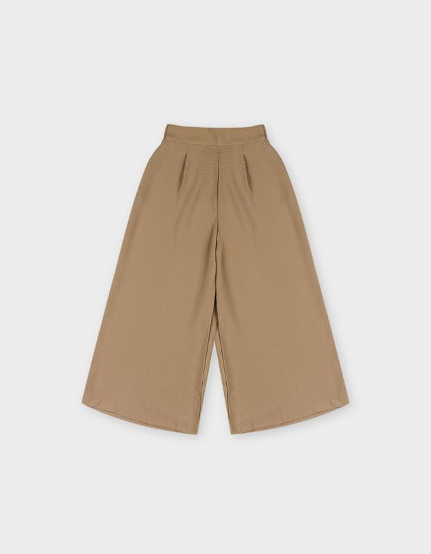 Gambar URBAN&CO Fashion Flowing Cullot Pants - 30807 - H21 - Khaki, S dari URBAN&CO OFFICIAL undefined Tokopedia