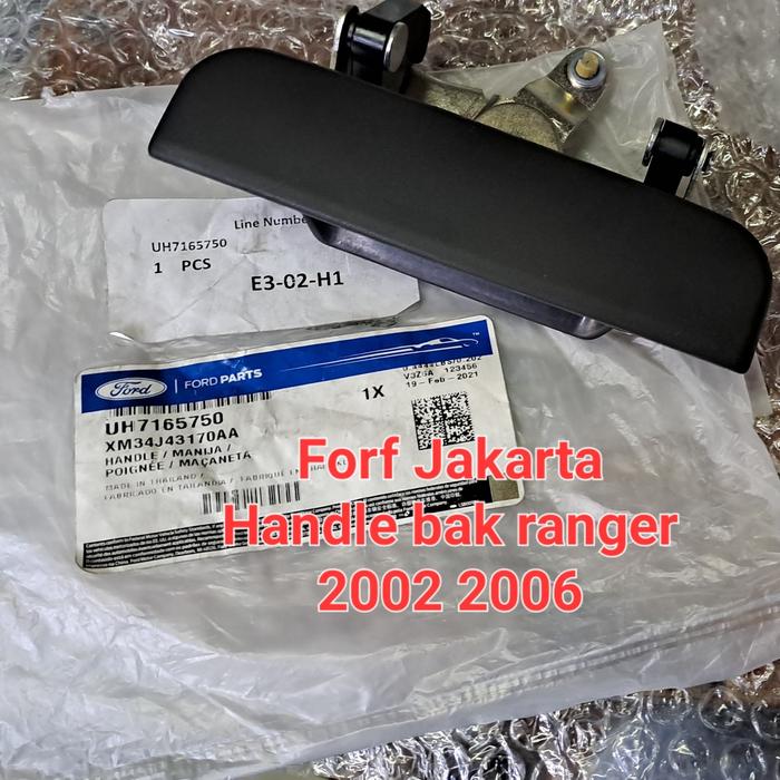 Black Tailgate Handle Replacement For Ford Ranger/Mazda B-Series (1998-2006) – Rear, Unbranded 10 thumbnail image